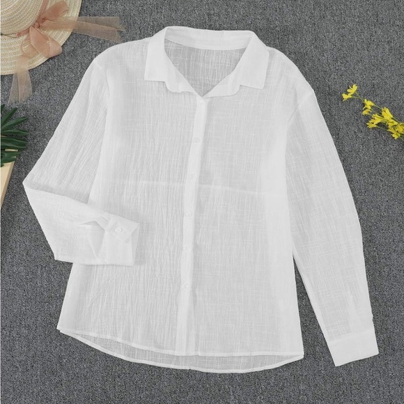 (Bundle of 2) Astylish Breezy Button-Ups - Picture 3 of 11